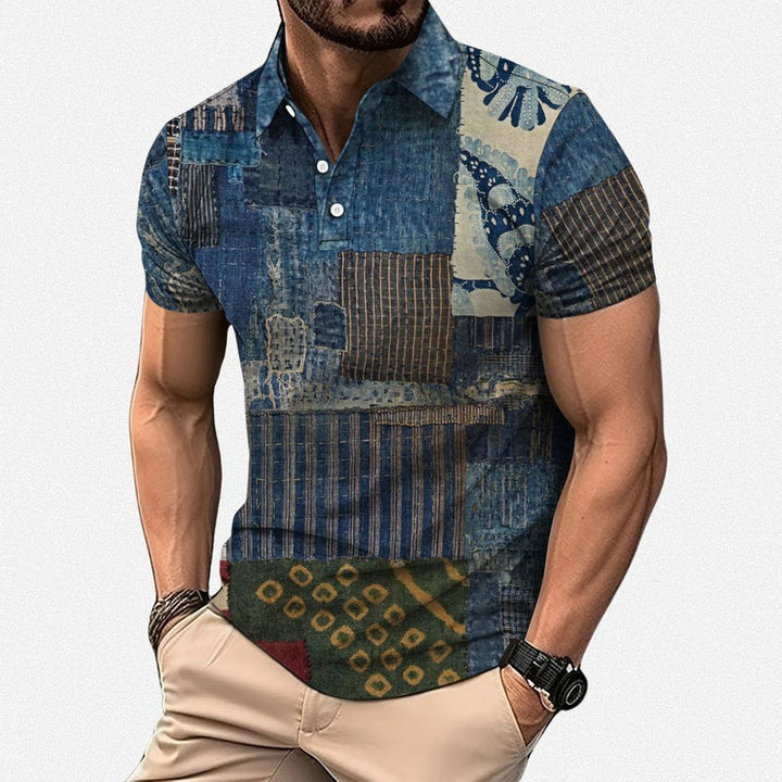 Gasan - Multicolor Polo Short Sleeve Shirt