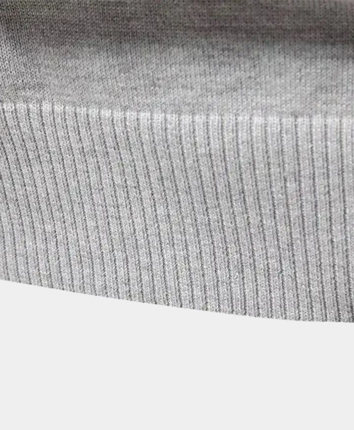 Stoyan - Half Zip Knitted Sweater