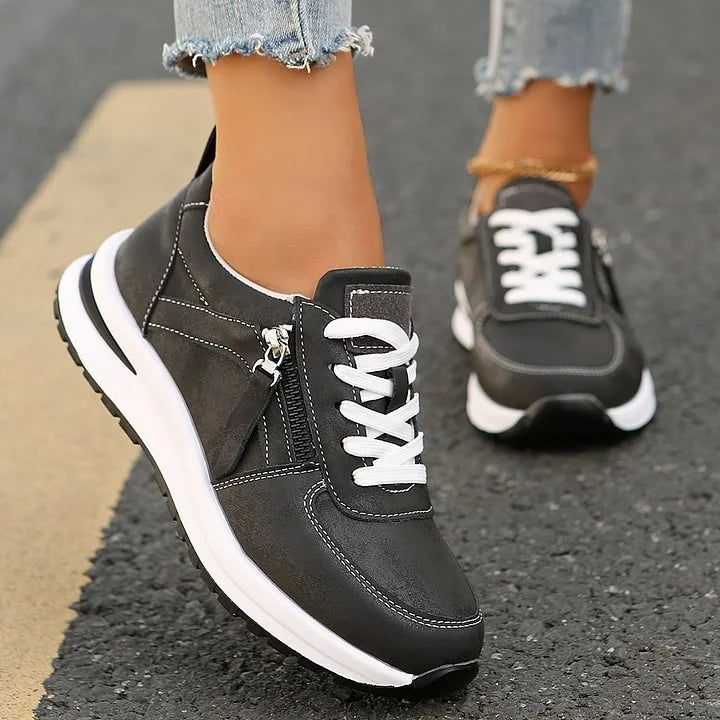 Kathren - Comfortable Lace Up Sneakers