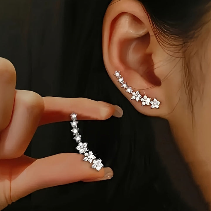 Yazaria - Floral Earrings