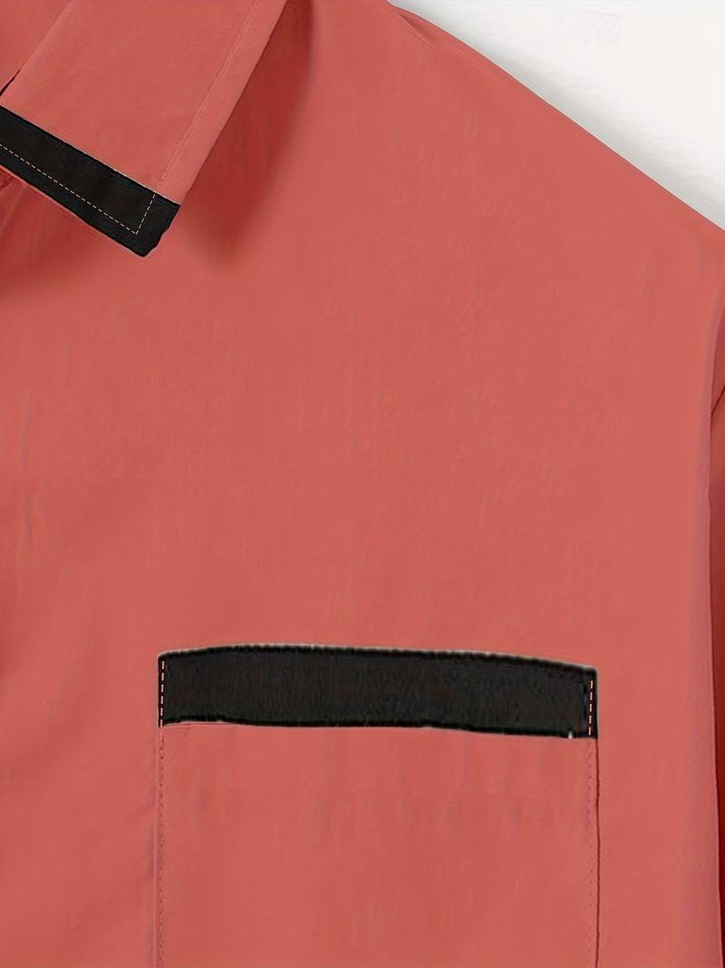 Shoval - Elegant Long Sleeve Shirt With Button