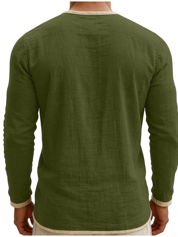 Lorcen - Long Sleeve Polo Shirt
