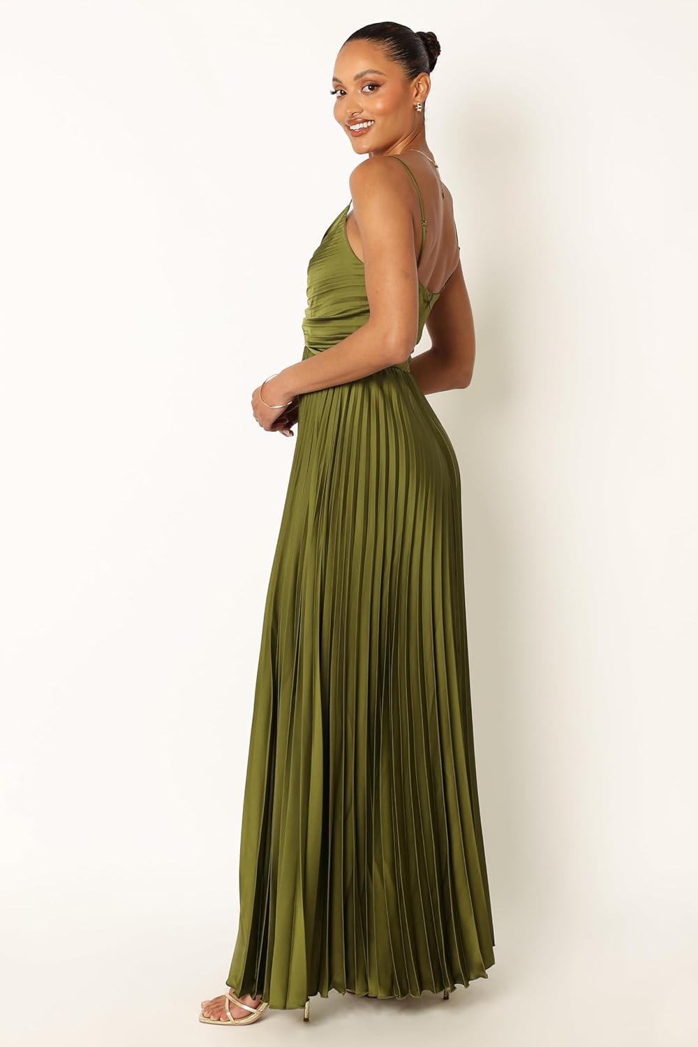 Masano - Elegant Pleated Dress