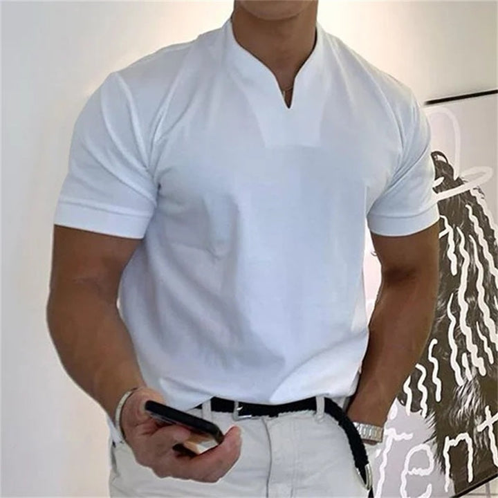Neven - Short Sleeve T-Shirt V Neck