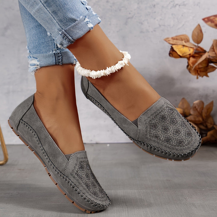 Lyrissa - Comfortable Stitched Shoes