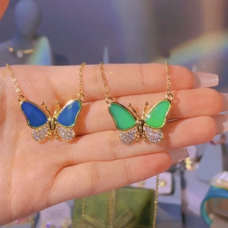 Celestafly - Color Changing Butterfly Necklace