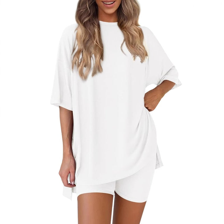 Rikke - Short Sleeve Two Piece Set