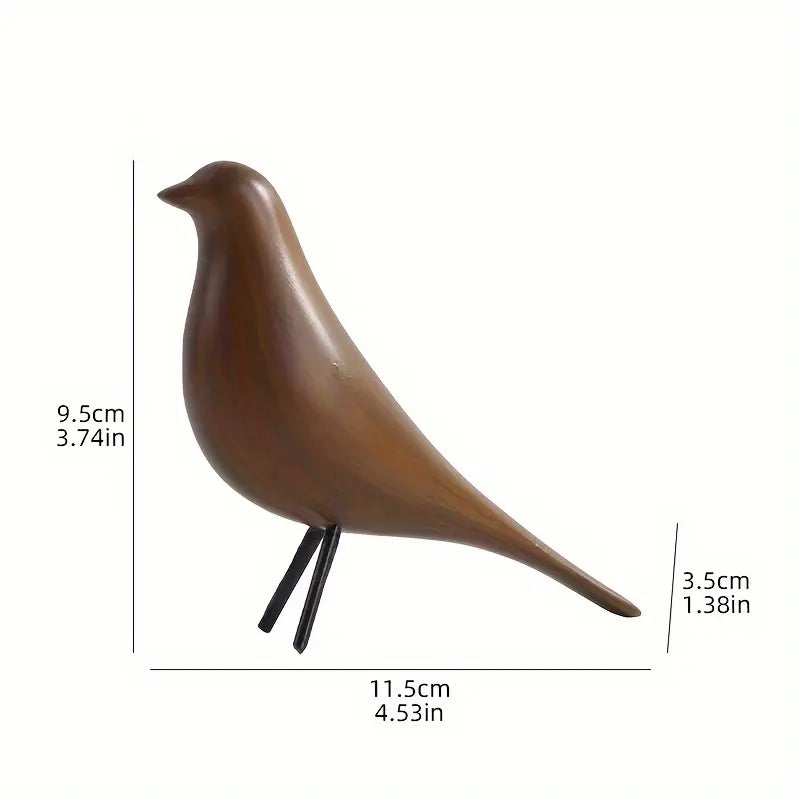 DecoPerch - Art Deco Abstract Bird Statues Set