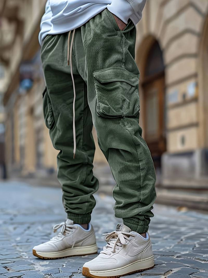 Baruch - Breathable Cargo Pants With Drawstring Waist
