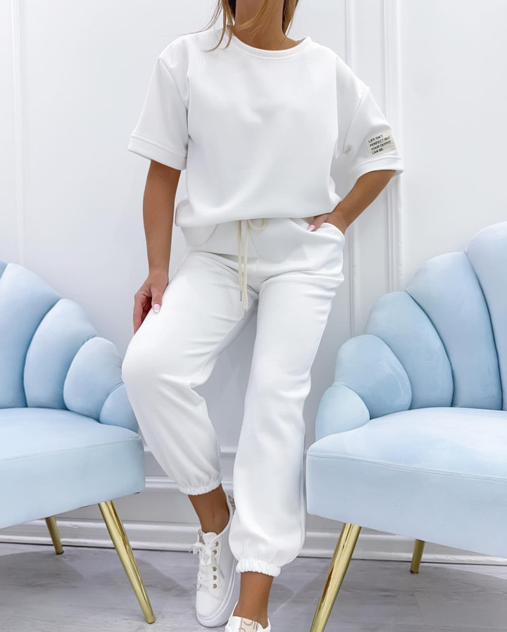 Nalaya - Stylish Short Sleeve Two Piece Set