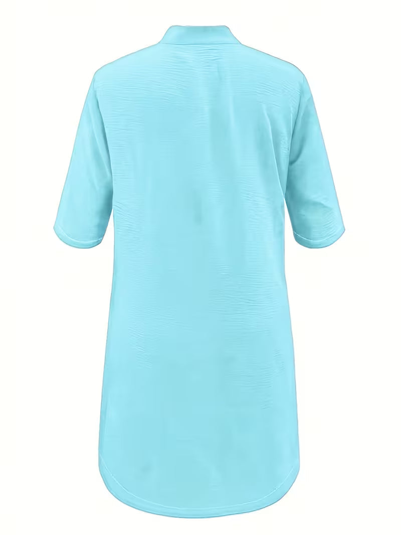 Keiniza - Short Sleeve Shirt Dress