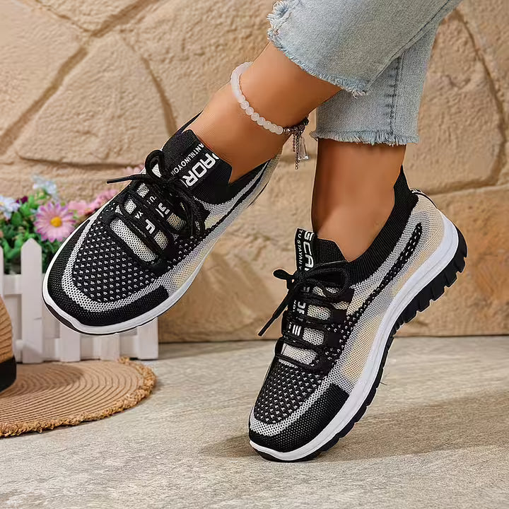 Loreta - Breathable Mesh Gradient Sneakers