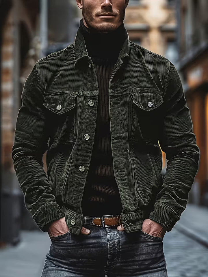 Fluxgrid - Corduroy Jacket With Multiple Pockets