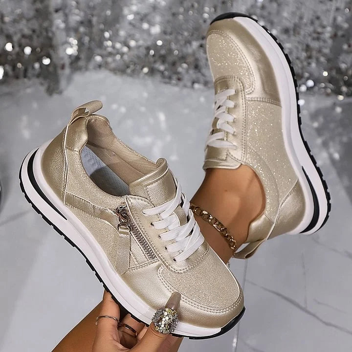 Kathren - Comfortable Lace Up Sneakers