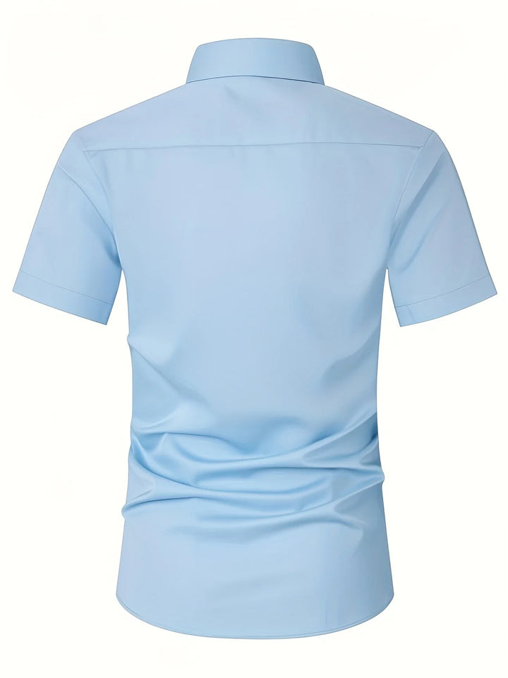 Ezra - Elegant Slim Fit Shirt With Button