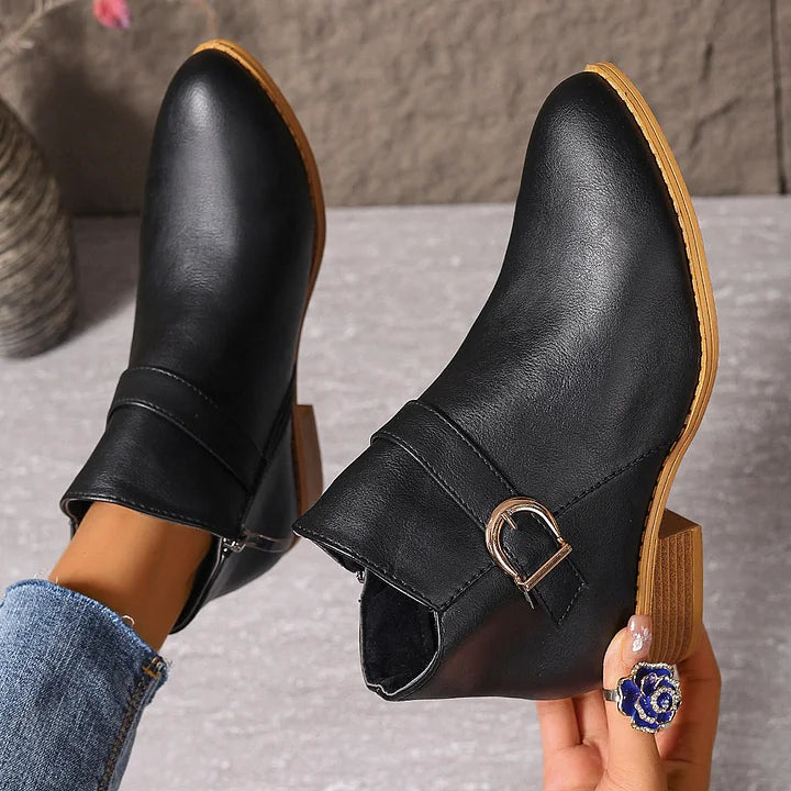 Leigh - Non Slip Orthopedic Ankle Boots