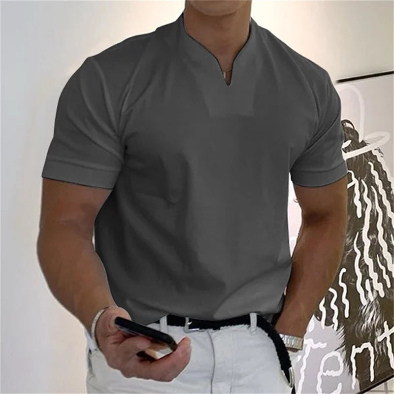 Neven - Short Sleeve T-Shirt V Neck