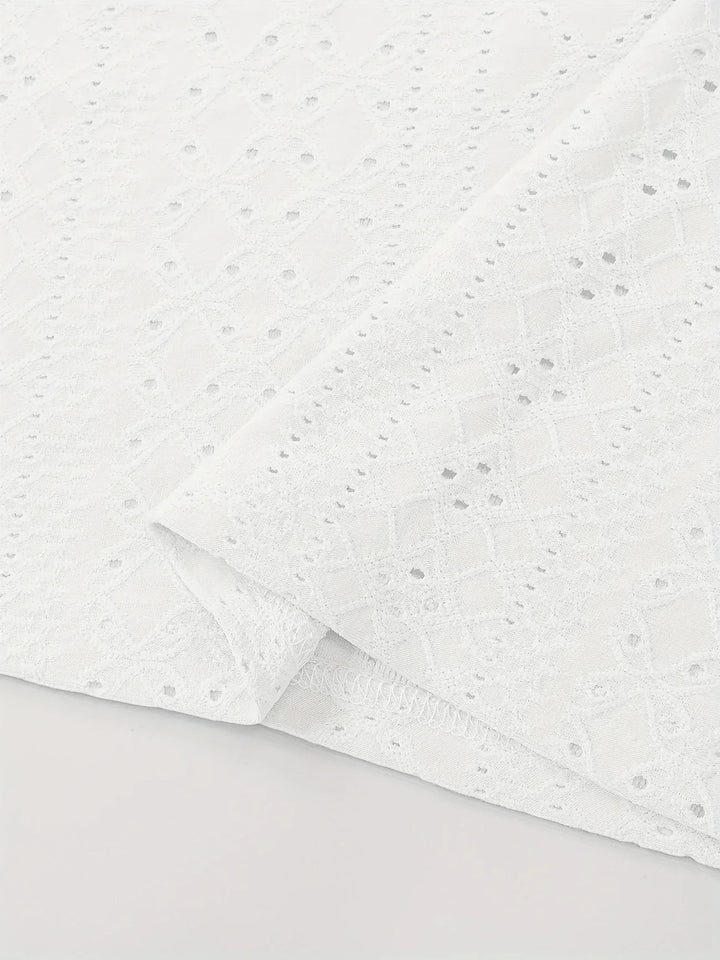 Despina - Elegant Summer Top And Shorts Set