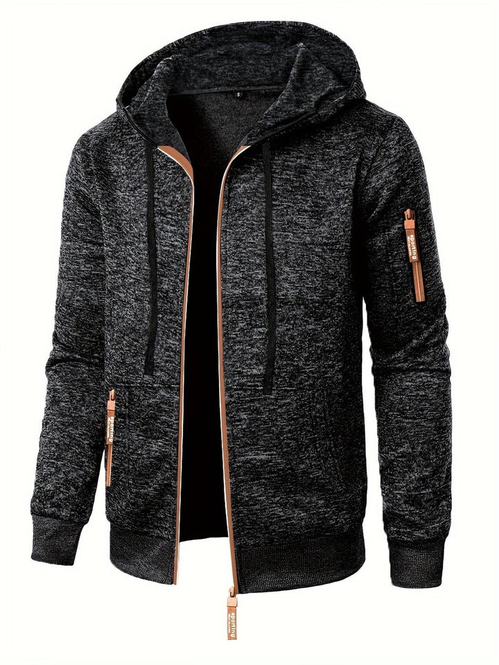 Axiomcraft - Long Sleeve Zip-Up Hoodie