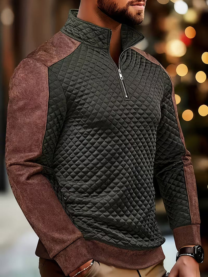 Gioele - Long Sleeve Zipper Shirt
