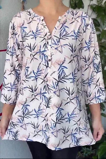 Nahikari - Comfortable Summer Tunic With Print