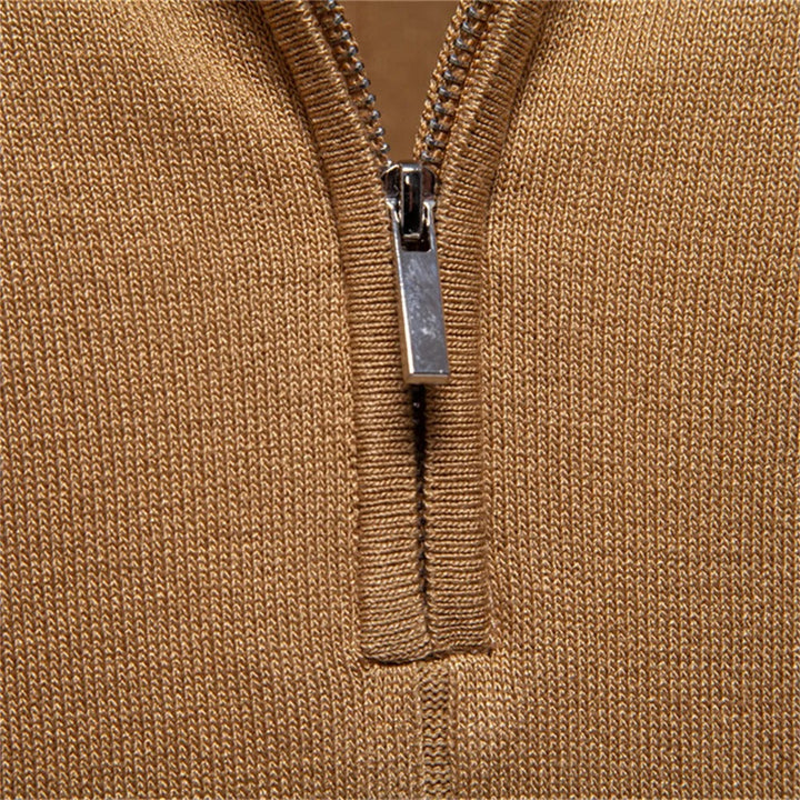 Johncena - Casual Atheletic Zipper Polo Shirt