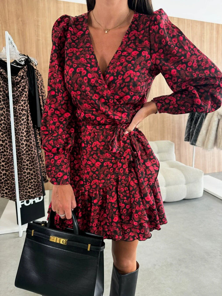 Adinda - Floral Print Mini Dress