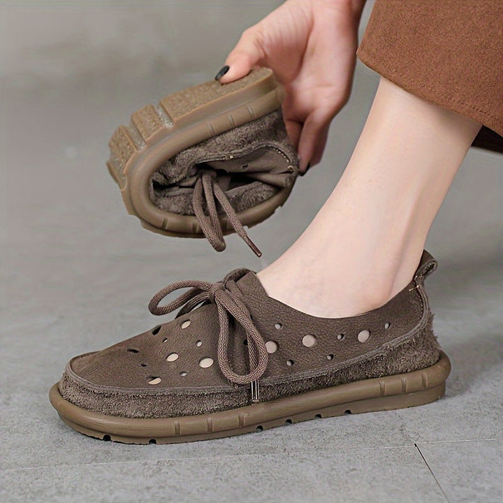 Tamsin - Casual Leather Non Slip Loafers