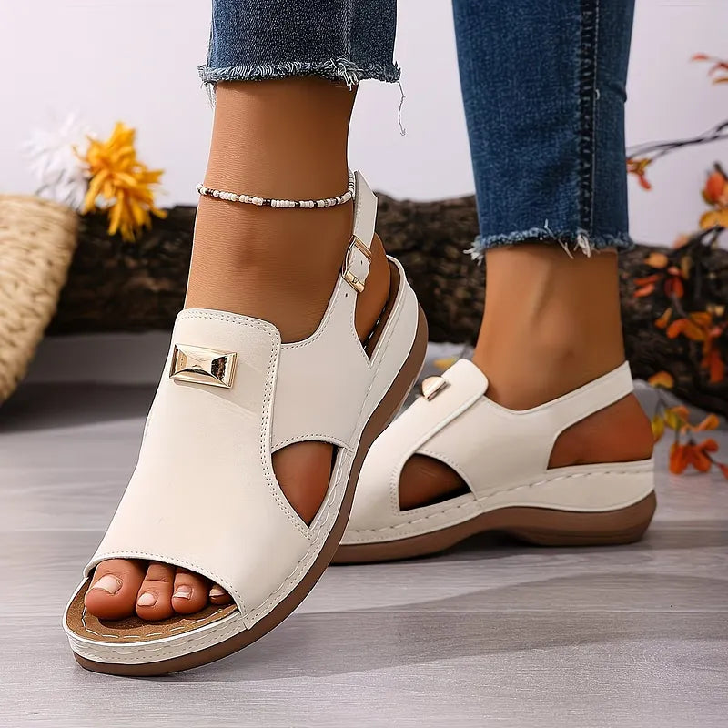 Sheyla - Adjustable Buckle Sandal