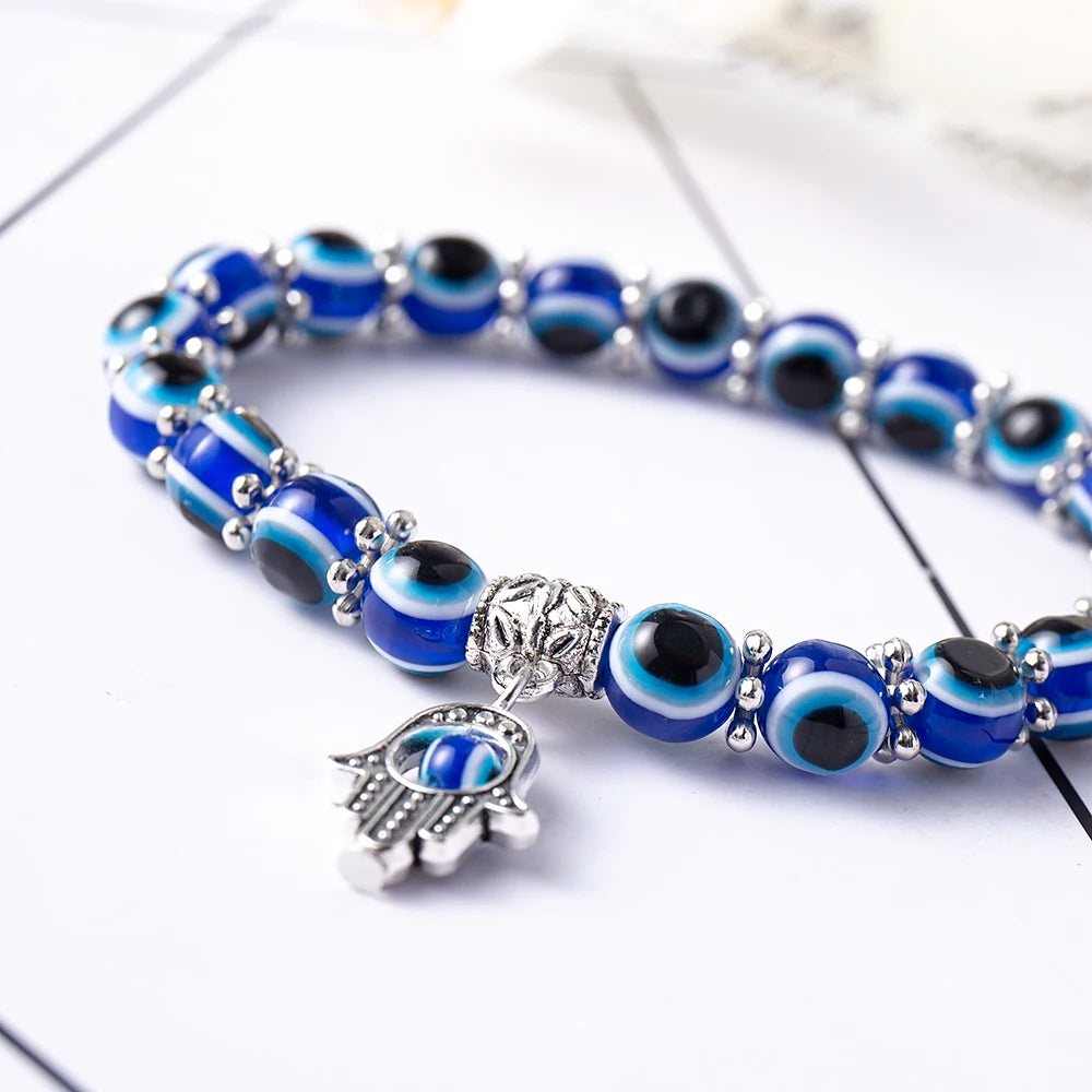 Eliani - Saphira Evil Eye Charm Anklet