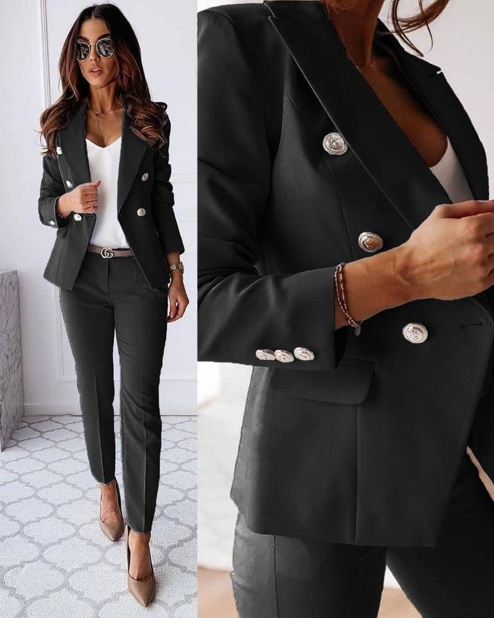 Inna - Sophisticated Double Breasted Suit