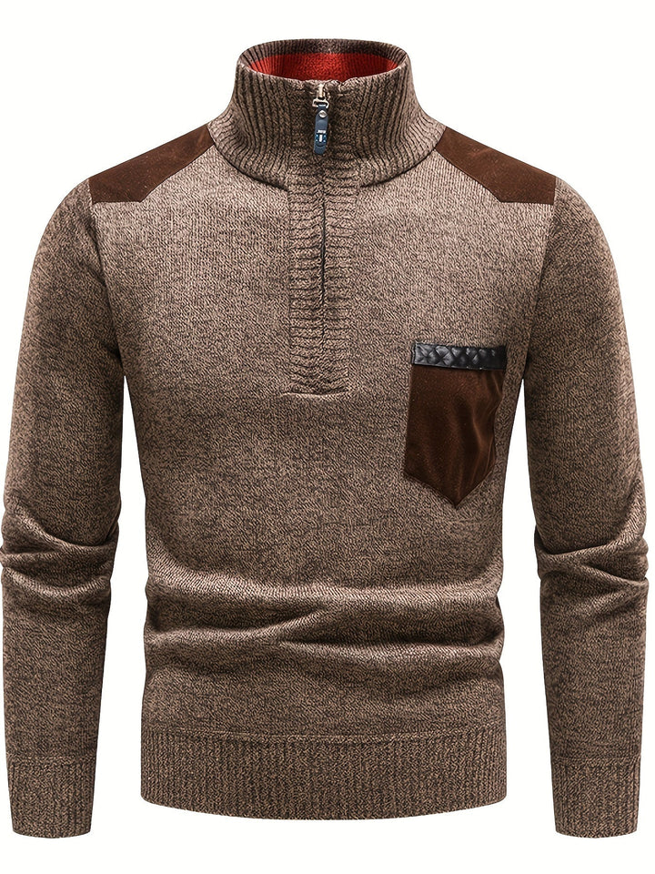Gerdt - Casual Long Sleeve Knitted Sweater
