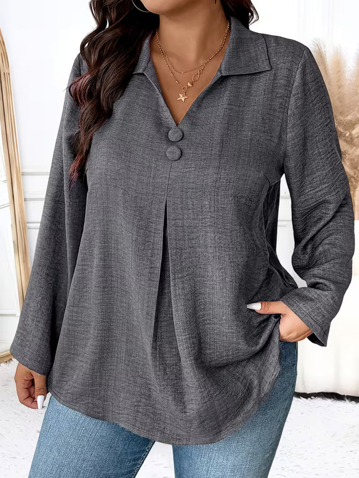 Noyelle - Long Sleeve Shirt With Button