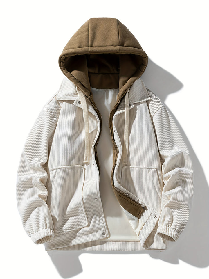 Jacques - Long Sleeve Jacket With Front Pocket