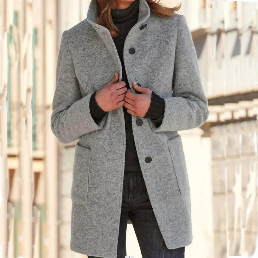 Zimfira - Long Sleeve Windbreaker Coat