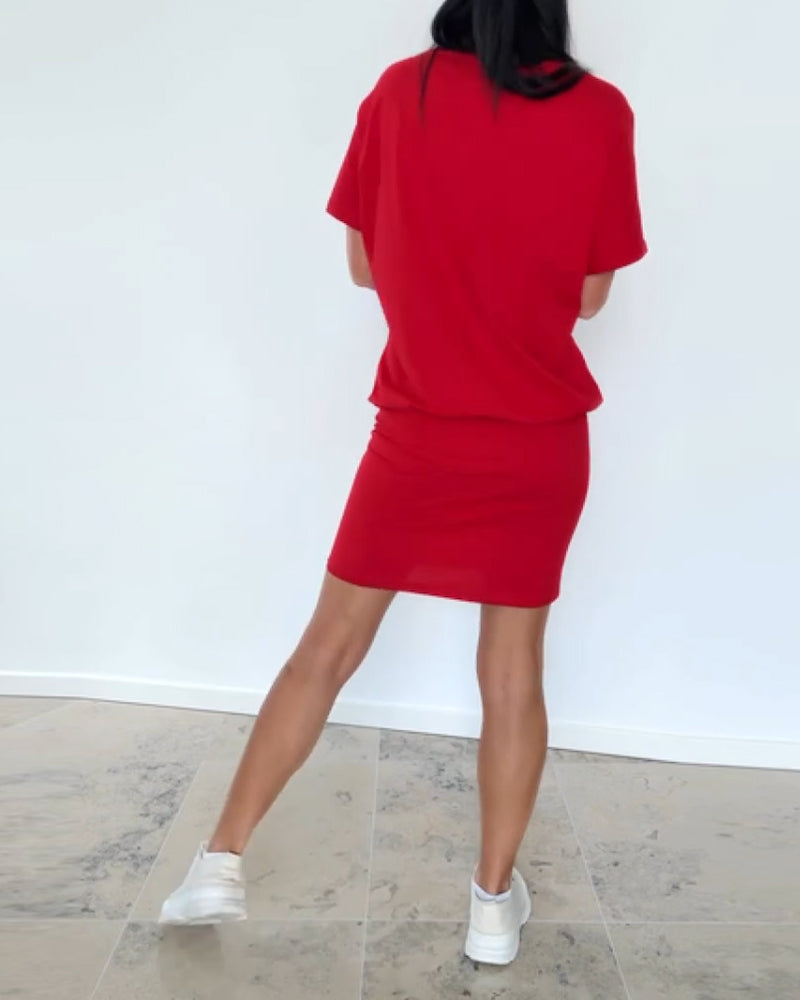 Ulrika - Short Sleeve Mini Dress