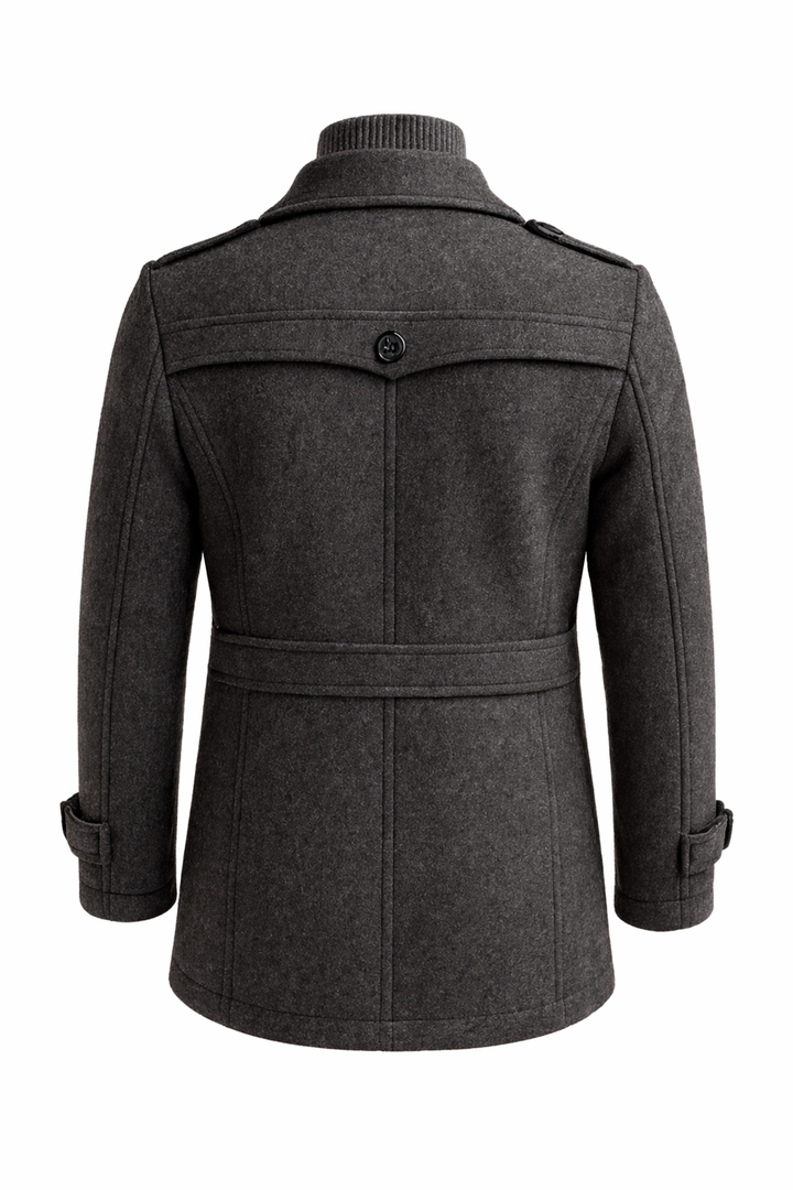Mykhailo - Winter Overcoat With Zipper