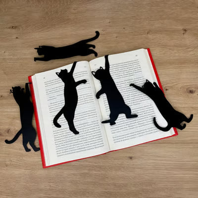 KittyMark -  Metal Bookmarks in the Shape of a Cat