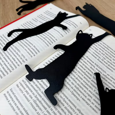 KittyMark -  Metal Bookmarks in the Shape of a Cat