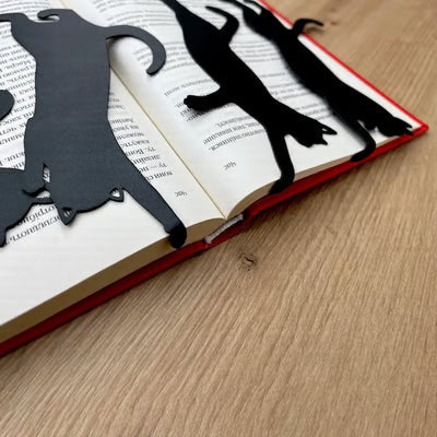 KittyMark -  Metal Bookmarks in the Shape of a Cat