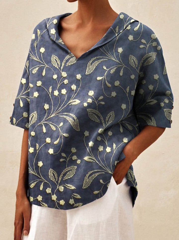 Lisianne - Summer Floral Top