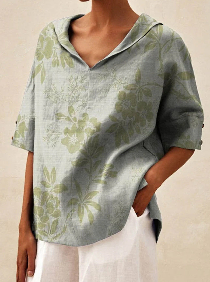 Lisianne - Summer Floral Top