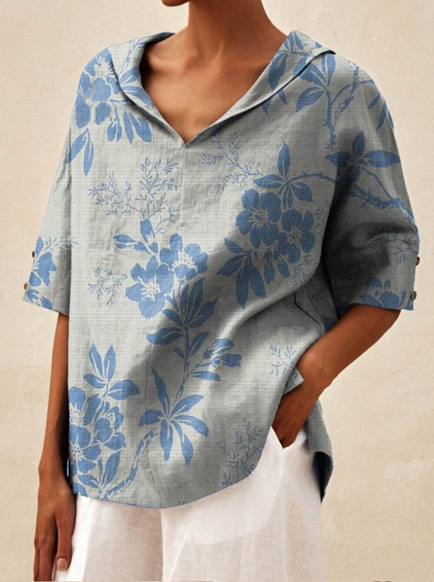Lisianne - Summer Floral Top