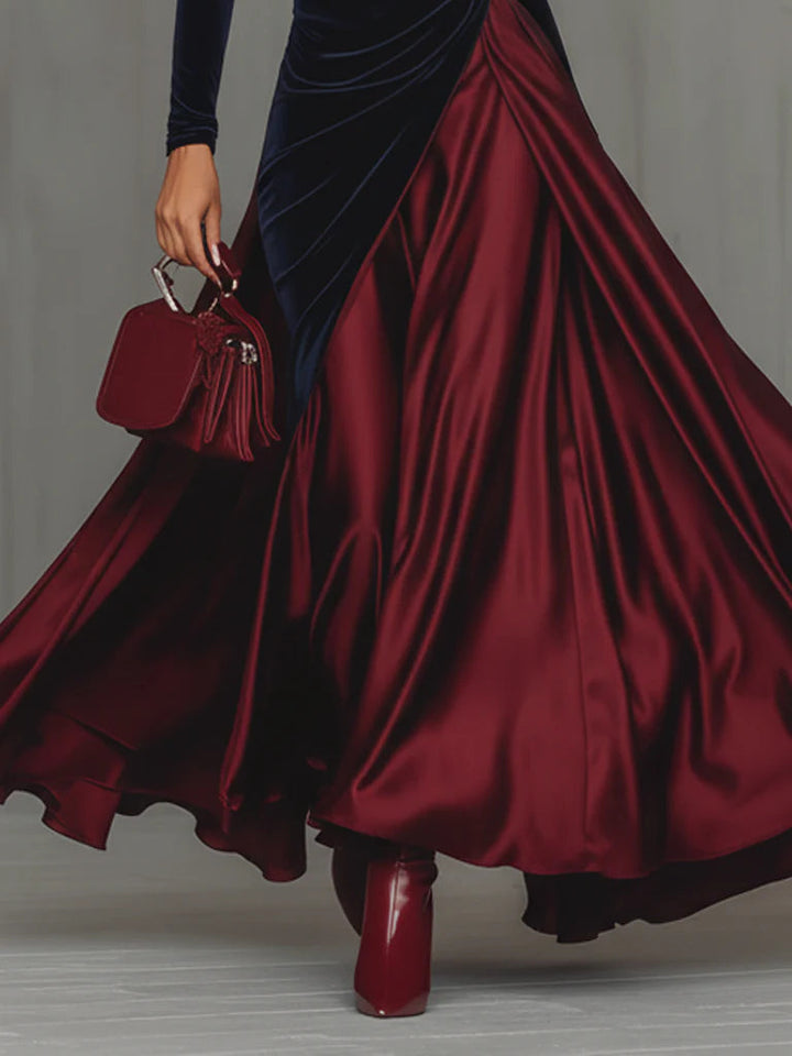 Kaliselle - Two Tone Long Dress
