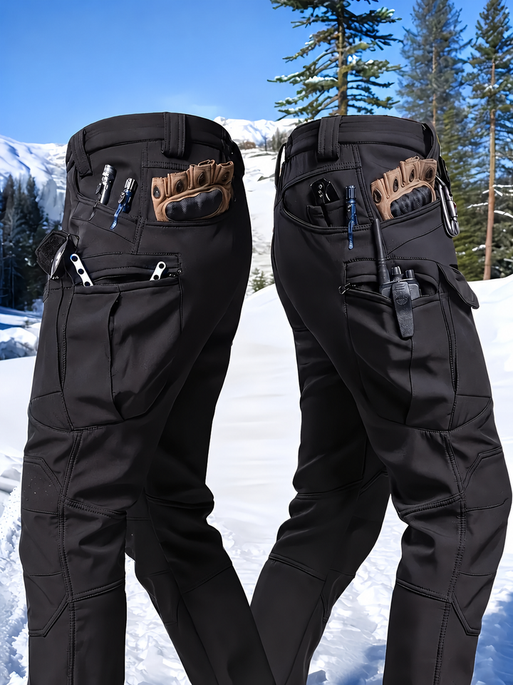 Hypergrid - Lined Cargo Pant With Multiple Pockets