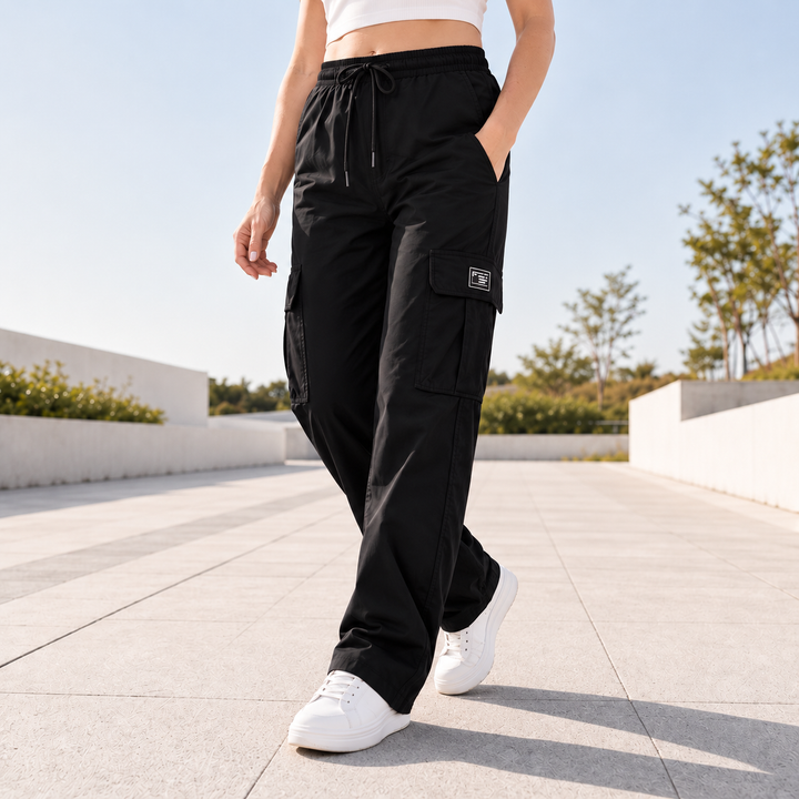 Nivena - Straight Leg Cargo Pant