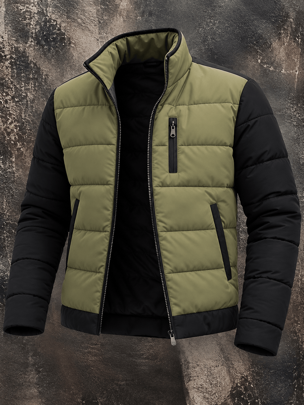 Solarforge - Puffer Jacket With Zipper