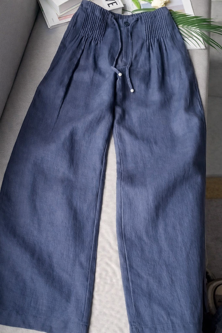 Kuupik -  Linen Wide Leg Pant