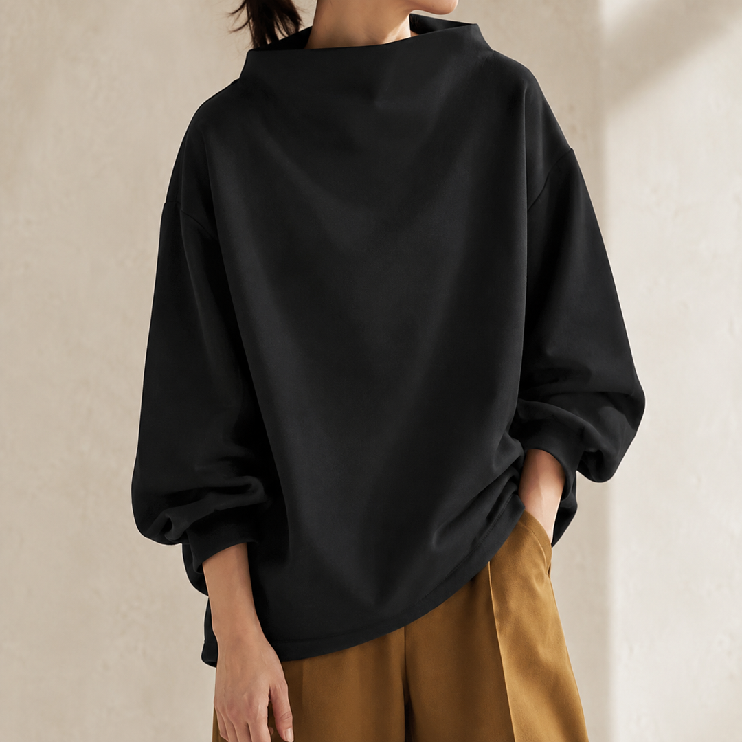 Tessira - Oversized Long Sleeve Top