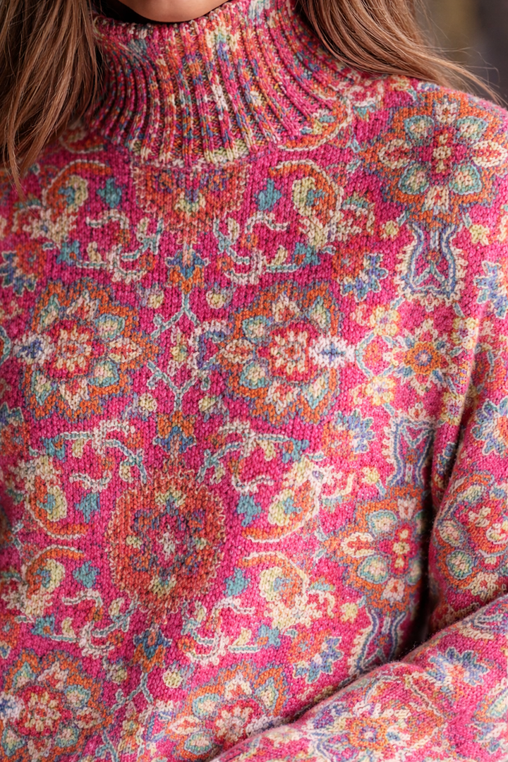 Miraen - Long Sleeves Turtleneck Sweater